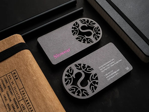 die cut cards