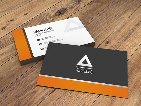 standard business cards